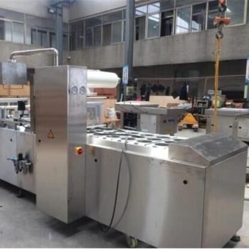 Máy Dán Khay Đóng Hộp Thực Phẩm Tự Động