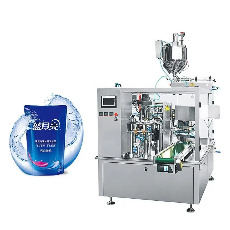 Máy Đóng Gói Nước Xả Vải Tự Động