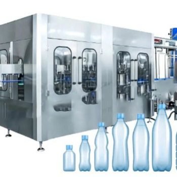 Máy chiết rót và đóng nắp chai PET hoàn toàn tự động