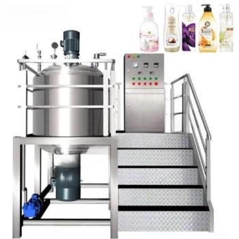 MÁY TRỘN CHÂN KHÔNG NHŨ HOÁ KEM MỸ PHẨM HAI LỚP VỎ